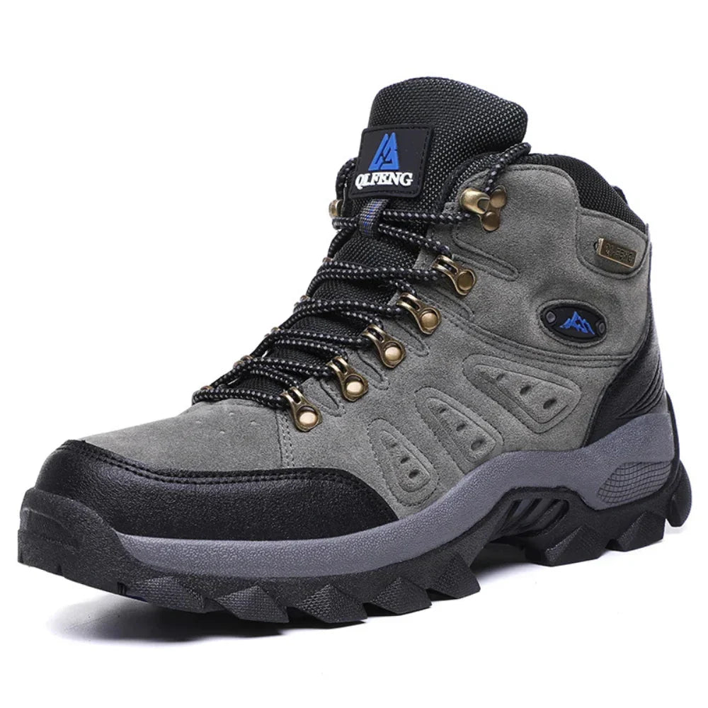 Comfortabele heren wandelschoenen met superieure enkel- en hielsupport voor lange tochten.