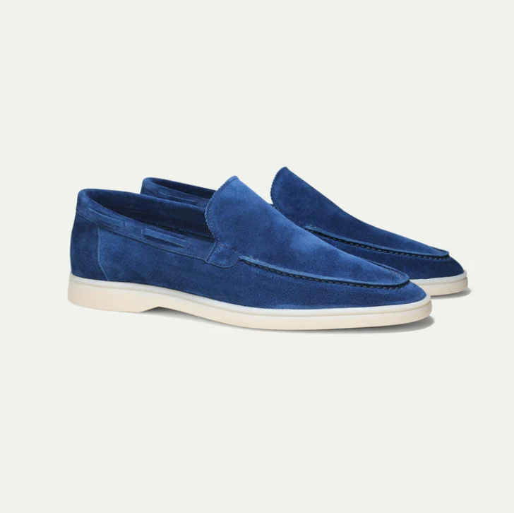 Verfijnde Ricardo heren loafers van leer, voor een elegante en modieuze uitstraling op kantoor.