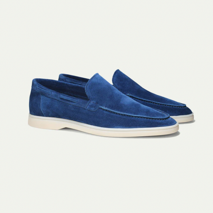 Verfijnde Ricardo heren loafers van leer, voor een elegante en modieuze uitstraling op kantoor.