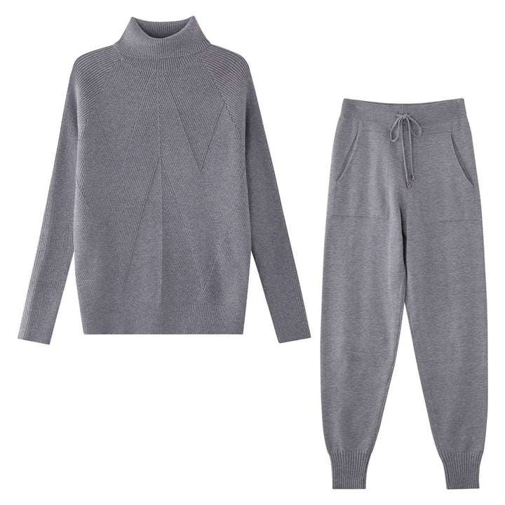 Trendy beige dames huispak, perfect voor casual comfort en een stijlvolle look.