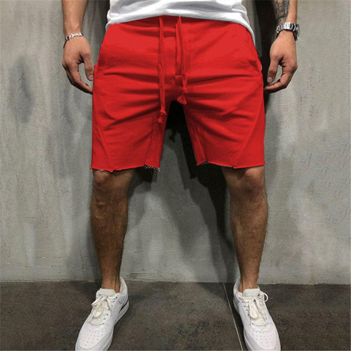 Veelzijdige heren shorts met trekkoord. Comfortabele herenkleding voor outdoor en vrije tijd.