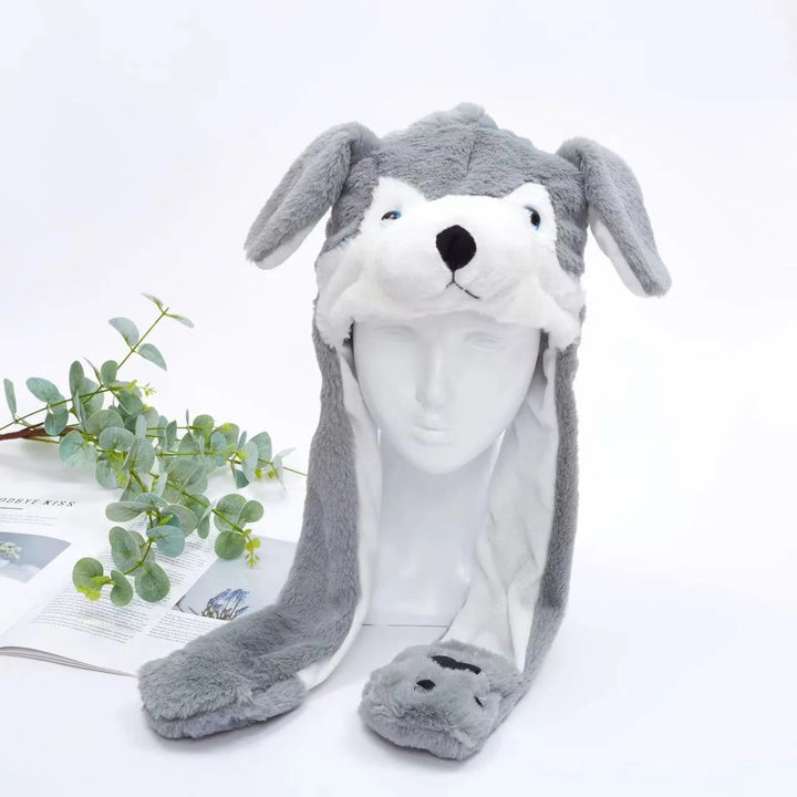 Pluche berenoren muts, warm en schattig, een fantastisch cadeau voor iedereen.