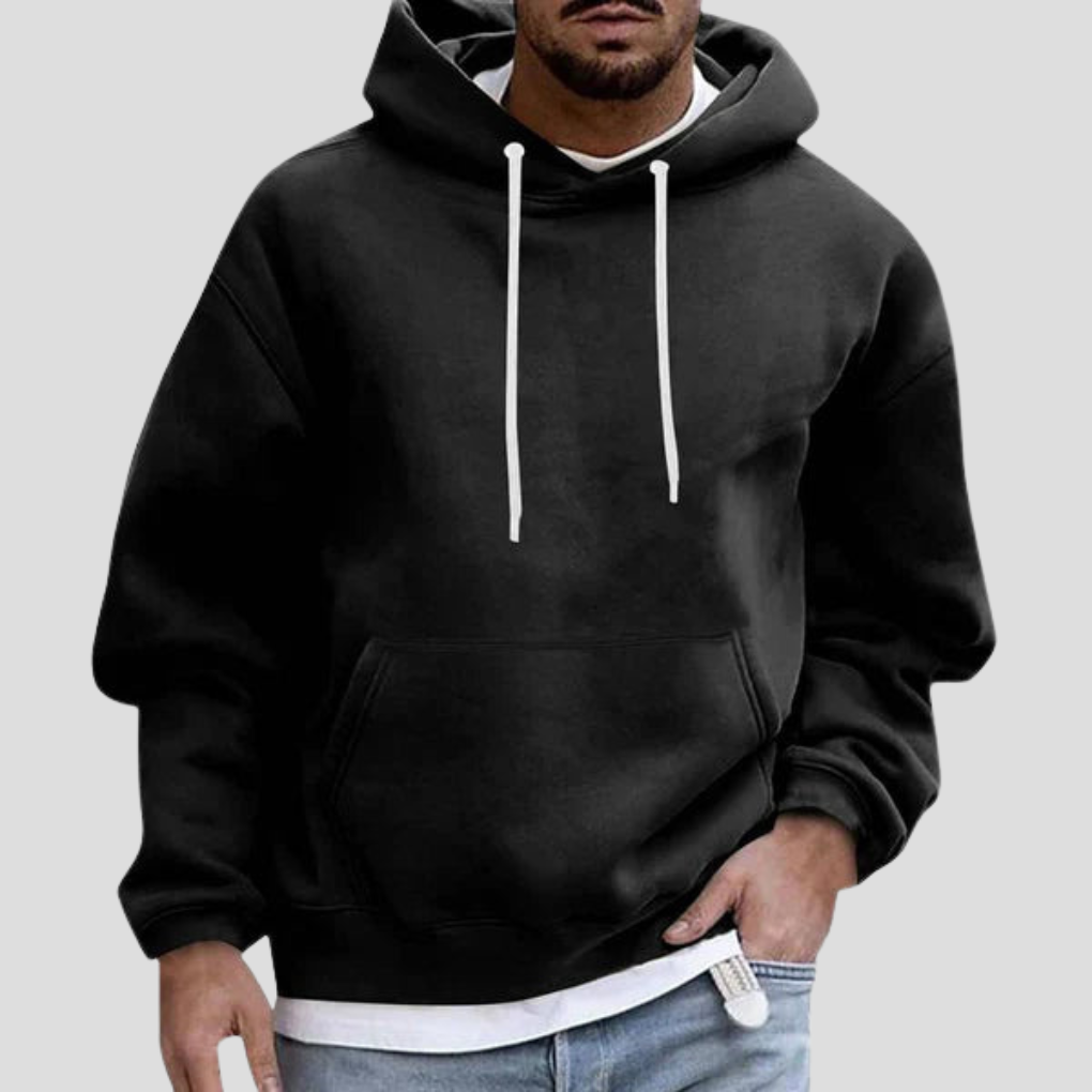 Stijlvolle Owen heren sweater, pullover model, comfortabele losse pasvorm voor diverse casual outfits.