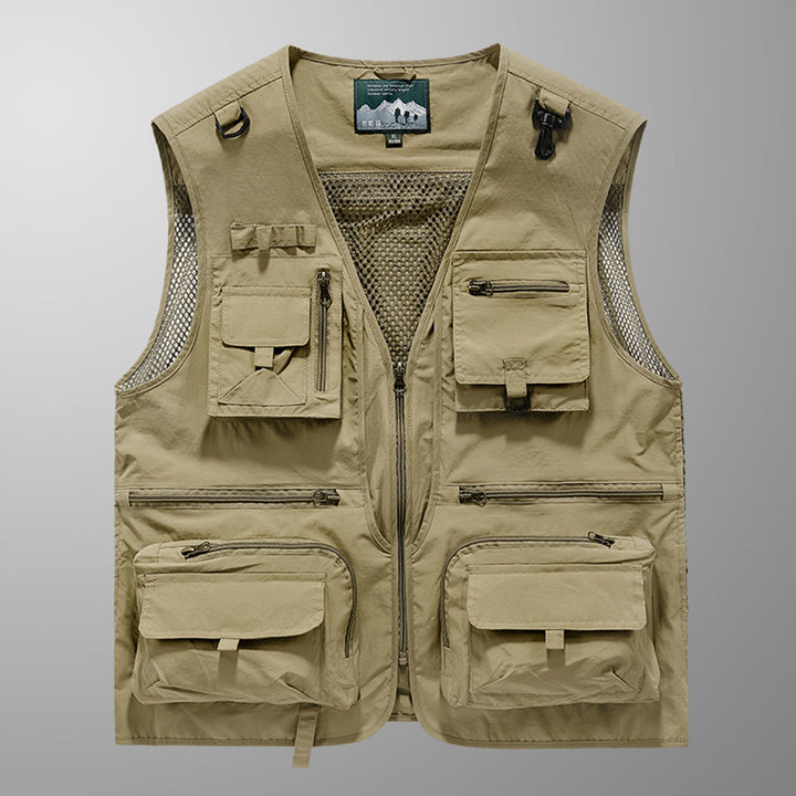 Heren lichtgewicht bodywarmer vest, comfortabel en casual. Ideaal voor herfst/lente bovenkleding. Nieuwe collectie.