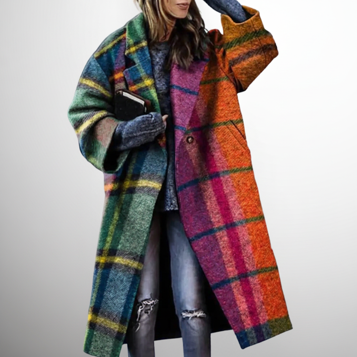 Modieuze dames overgangsjas, ideaal voor de herfst, casual en comfortabel.