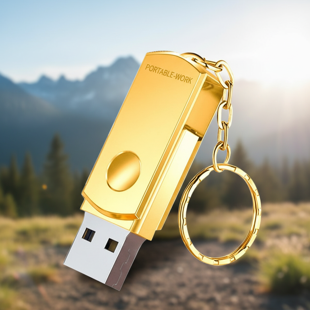 Compacte 2TB USB stick; snelle en veilige opslag voor al je draagbare data.