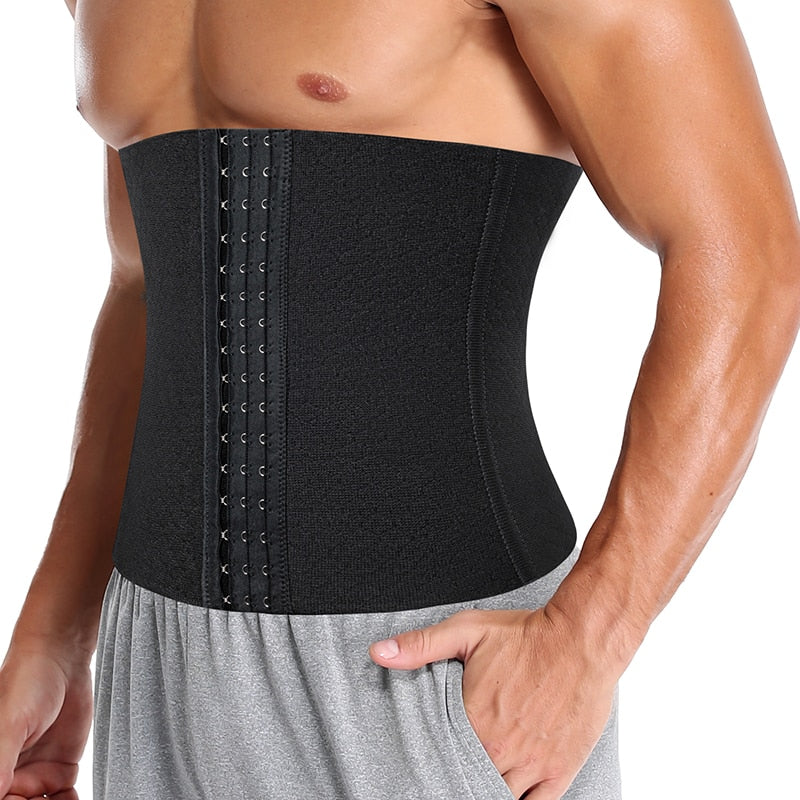 Unisex taille trainer corset voor een zandloperfiguur en betere houding. Comfortabele figuurcorrigerende buikband.