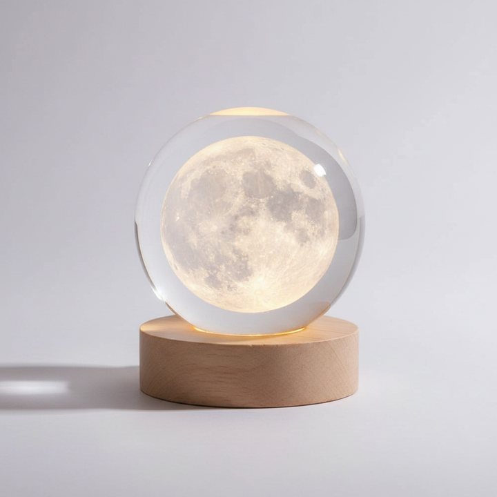 StarLight LED sfeerlamp met 3D gravure van het universum, perfecte decoratie voor woonkamer of slaapkamer.