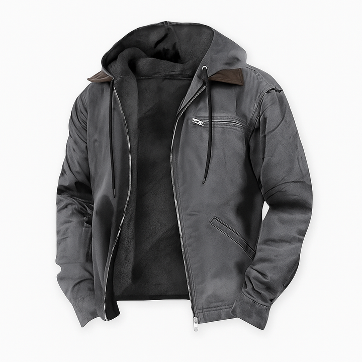 Slanke heren casual ritssluiting jas, veelzijdige bovenkleding voor dagelijkse mode en comfort in de herfst.