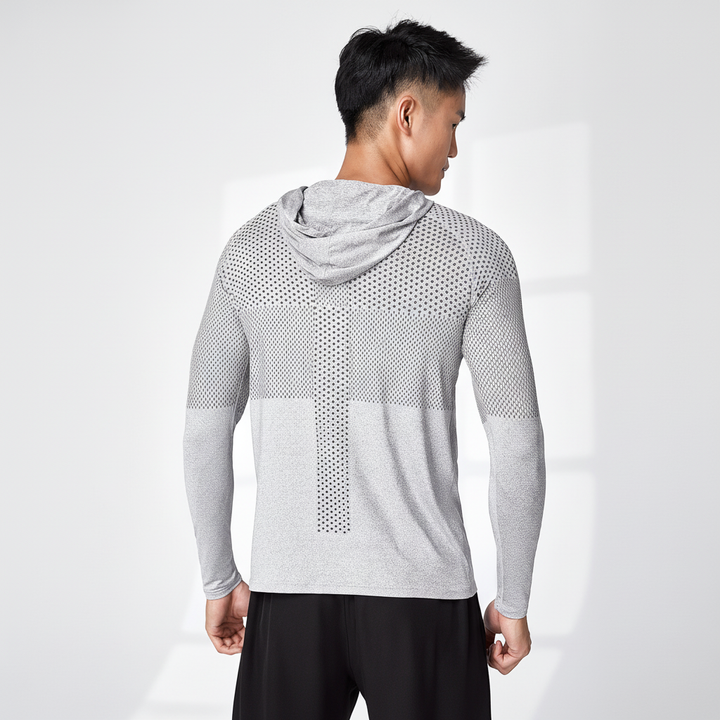 Dylan heren sporthoodie, veelzijdige activewear voor training en hardlopen, koel en comfortabel.