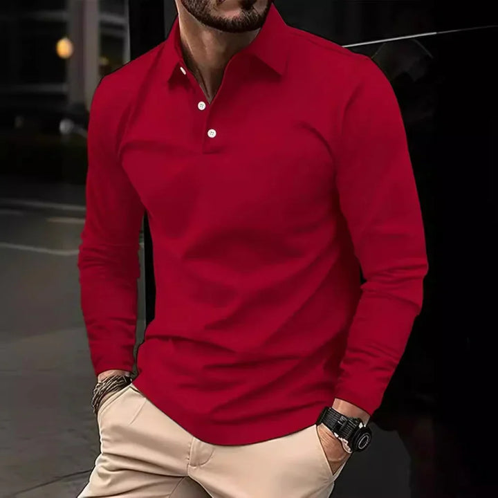 Ademende en comfortabele Hoymans herenpolo. Perfecte regular fit voor elke dag, stijlvol en veelzijdig.