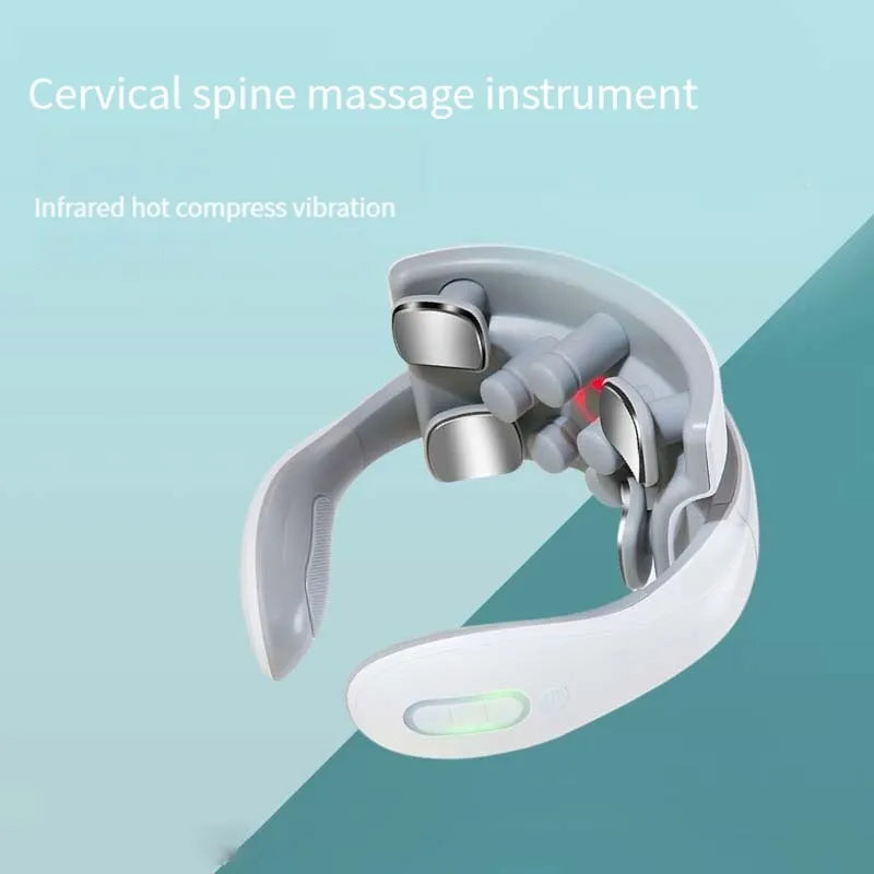 De draagbare nek massager verlicht spanning en bevordert ontspanning, voor een gezonder leven.