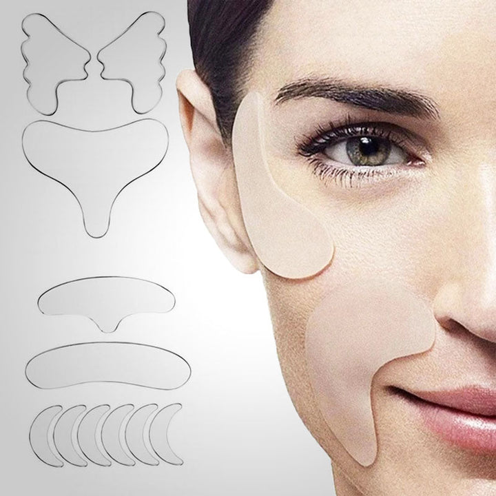 Anti-rimpel patches set (11 stuks) voor een gladdere huid en minder fijne lijntjes.