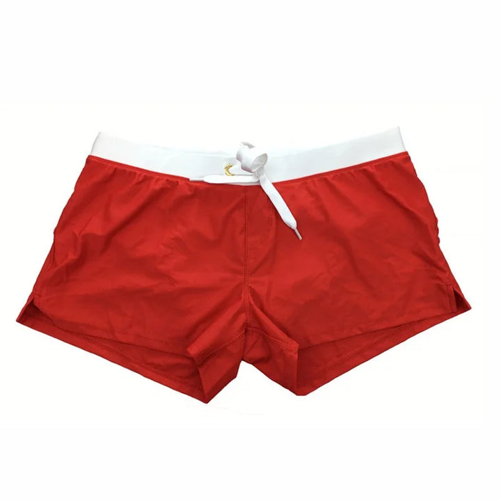 Lichte heren strandshorts, sneldrogend en ademend, met zakken voor essentials.
