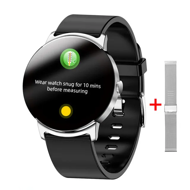 Slim gezondheids horloge, perfect voor dames en heren, met alle vitale functies.