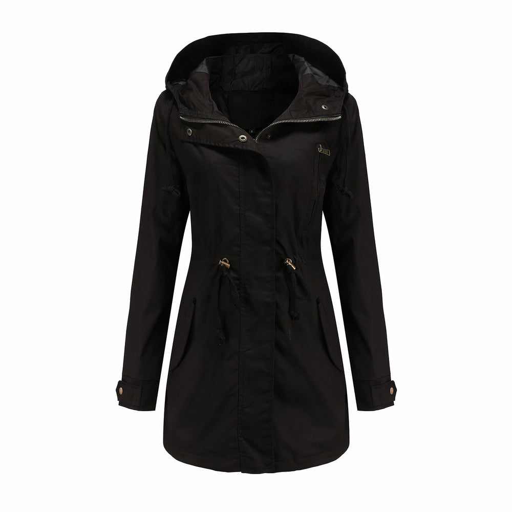 Stijlvolle dames trenchcoat, perfecte outerwear voor lente. Comfortabele, veelzijdige jas.
