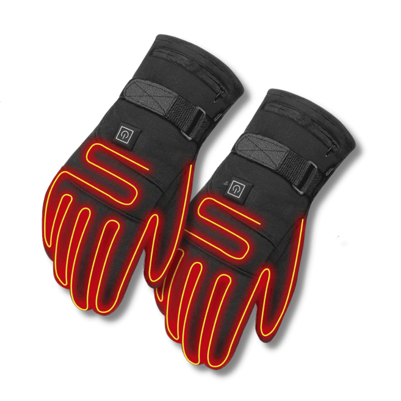 Unisex waterdichte verwarmde winterhandschoenen. Ideaal als ski- of motorhandschoen met elektrische warmte.