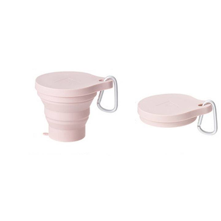 Draagbare opvouwbare cup, robuuste siliconen, perfecte drinkbeker voor outdoor avonturen.