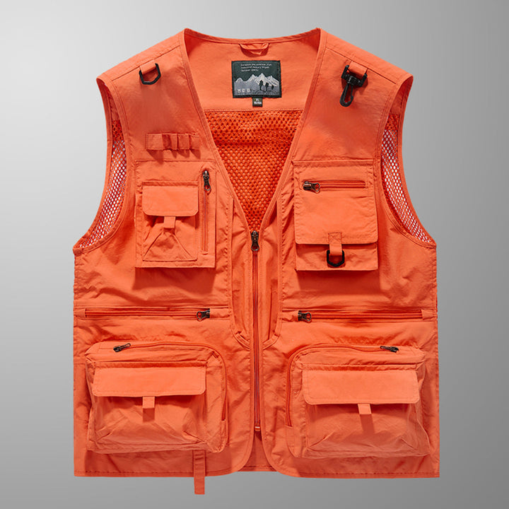 Nieuwe collectie: comfortabel lichtgewicht heren bodywarmer vest. Trendy casual bovenkleding voor lente en herfst.