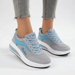 Grijs met Blauw
