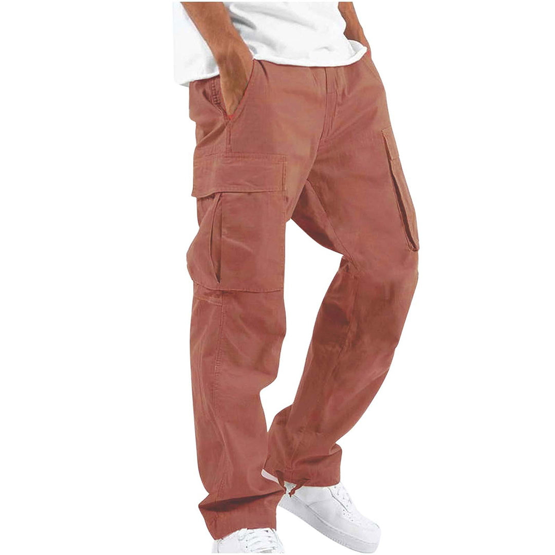 Heren cargo broek, veelzijdig voor strand, stad en zomerse outdoor avonturen.
