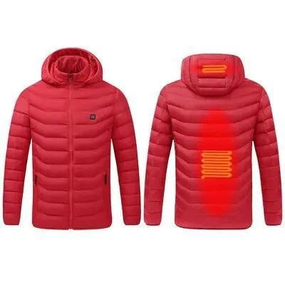 Slimme heren thermostaatjas voor ultiem comfort en warmte, met handige USB-functie.
