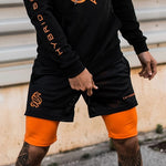 Zwart - Oranje