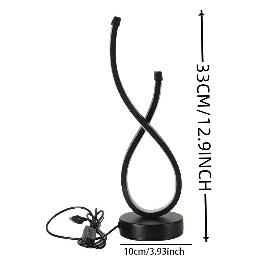 Veelzijdige Lumoara dimbare LED tafellamp met modern design. Perfect voor sfeerverlichting in elke kamer.
