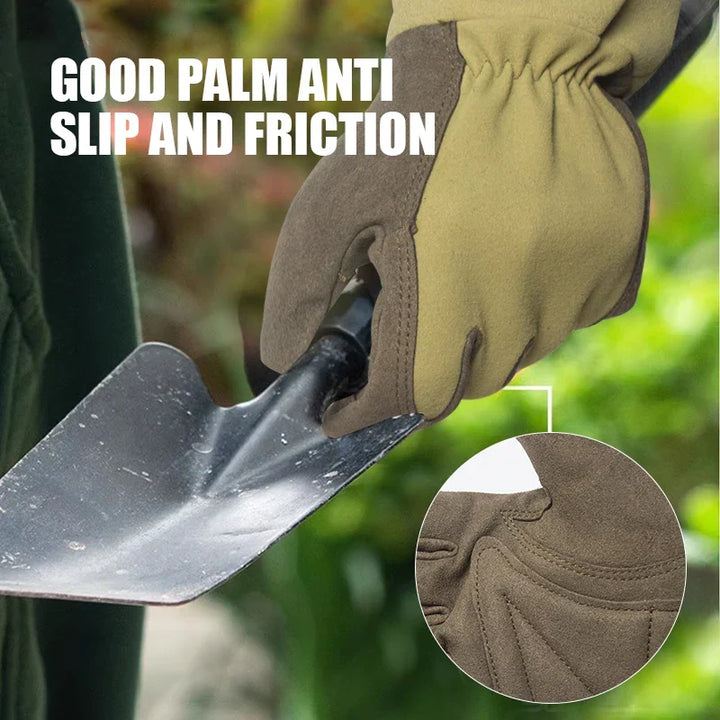 Ademende tuinhandschoenen met perfecte grip en doornbestendige bescherming voor rozenverzorging.