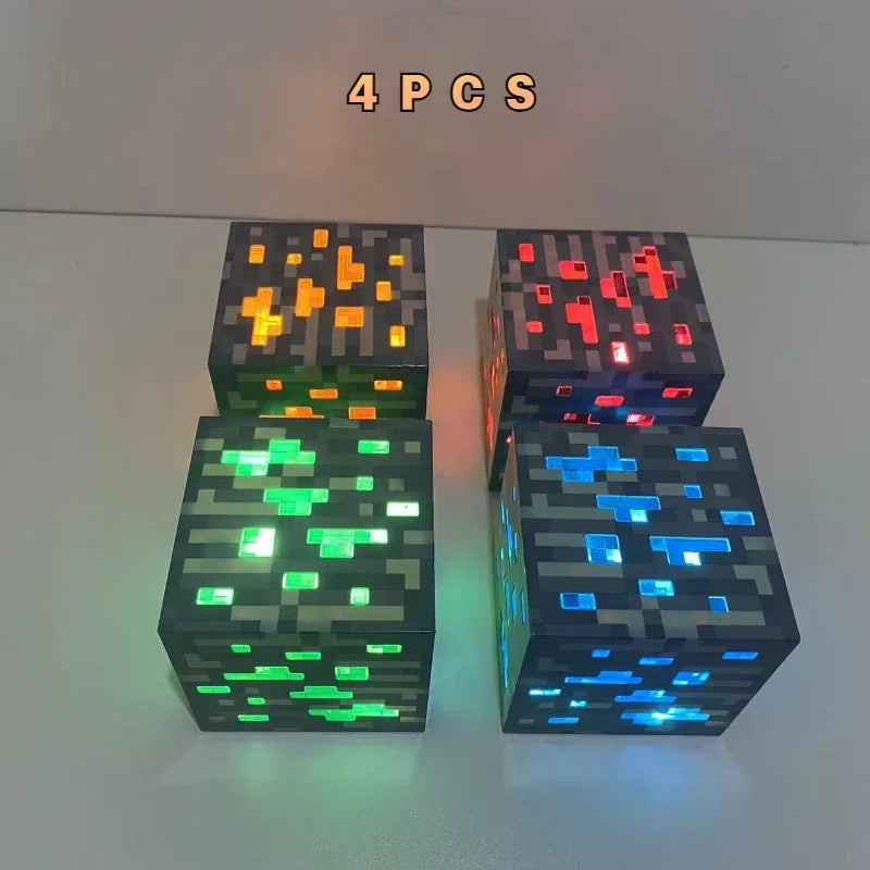 LED bloklampen modulair design. RGB sfeerverlichting voor een dynamische gamekamer of inspirerende creatieve ruimte.