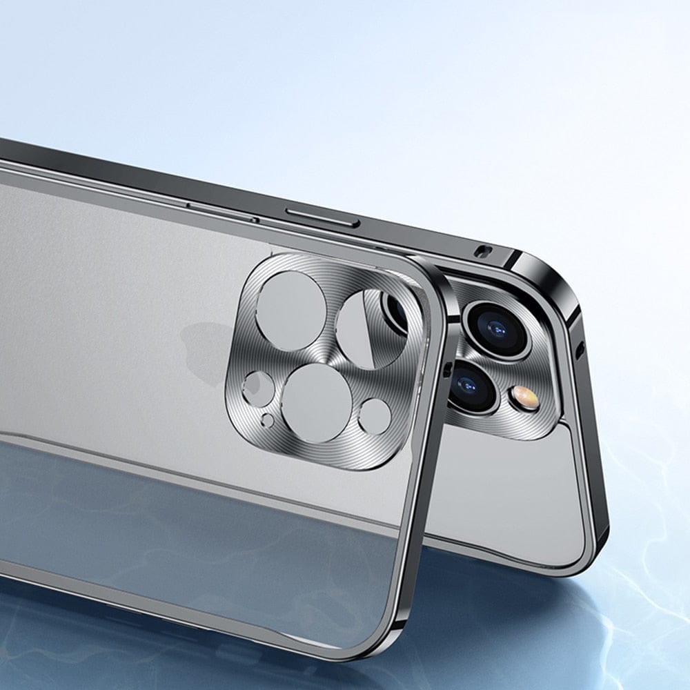 Luxe aluminium iPhone hoes van SANDSBERGORIGINALS. Biedt optimale valbescherming en krasbestendigheid voor je smartphone.