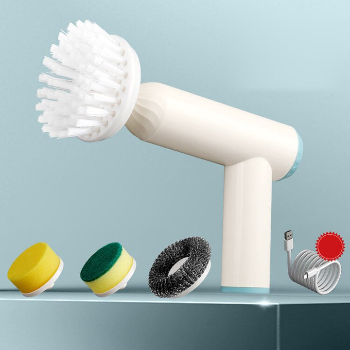 Gemakkelijke en efficiënte elektrische schoonmaakborstel set voor huishoudelijk gebruik, waterdicht ontwerp.
