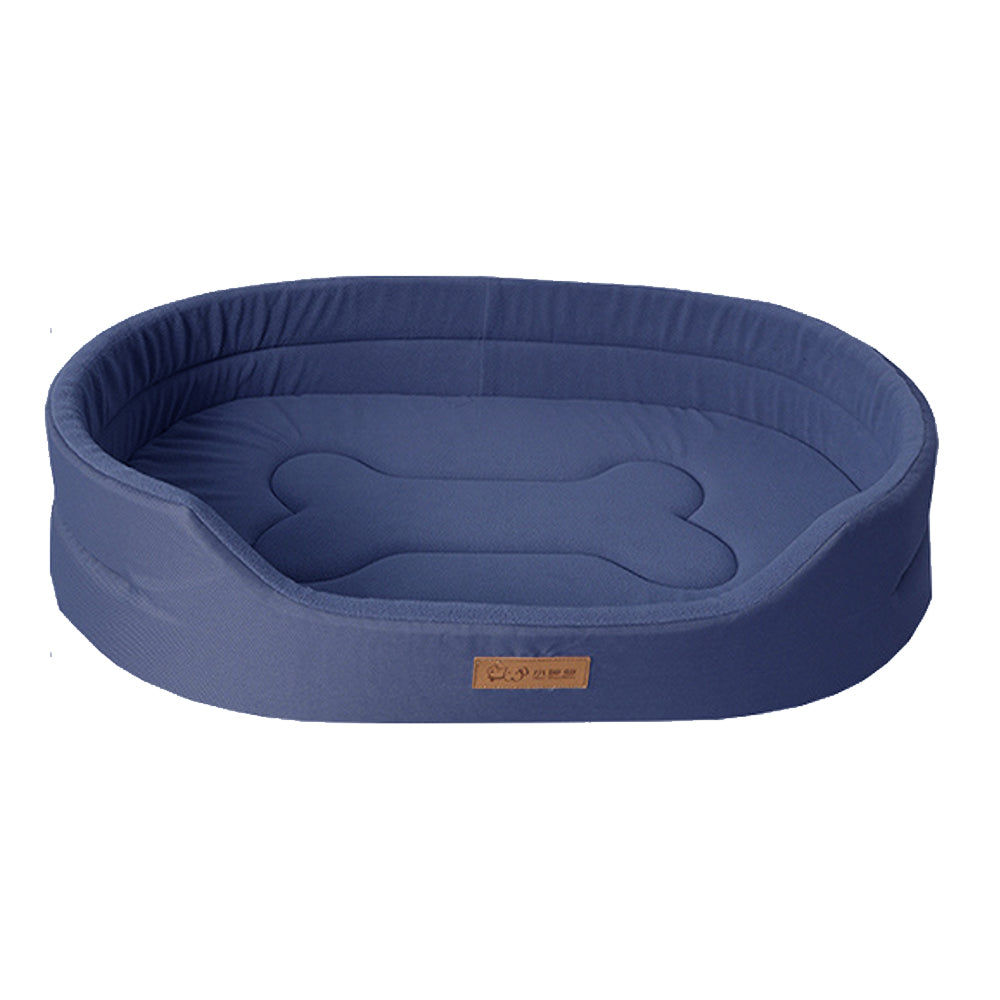 Waterdicht hondenbed voor buiten, beschermt tegen vocht, comfortabele en veilige ligplaats.