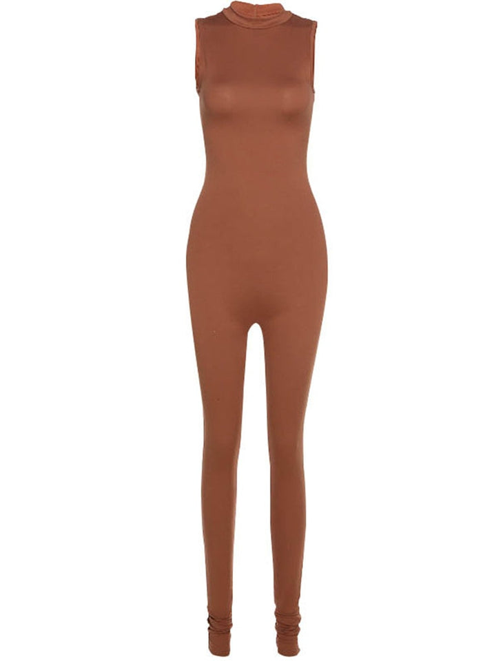 Veelzijdige dames workout jumpsuit met lange mouwen; ideaal voor sport, gym of casual damesmode.