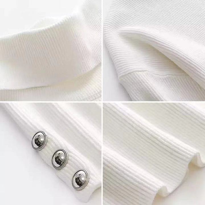 Warme en comfortabele dames coltrui, perfect voor de koudere dagen. Elegante top met lange mouwen, een mode must-have.