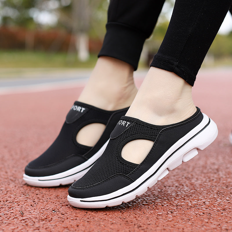 Zomerse dames instapschoenen, ademend en lichtgewicht voor warme dagen, met comfortabele pasvorm.
