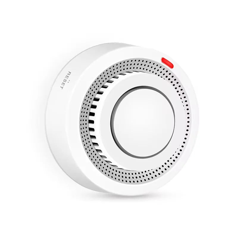 Draadloze slimme WiFi brandalarm (Tuya compatibel) stuurt direct meldingen naar je telefoon bij rookdetectie.