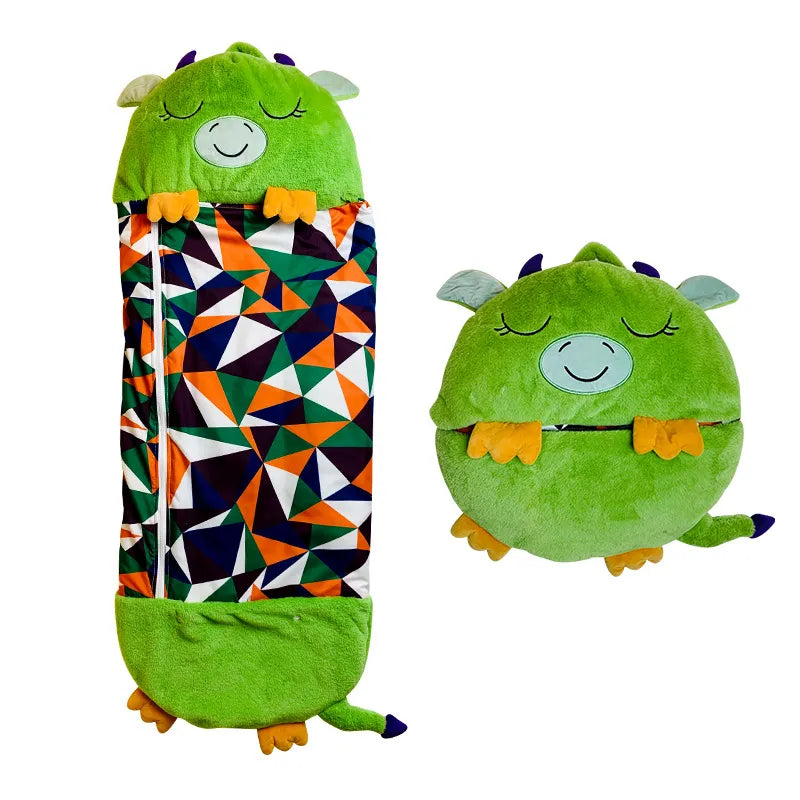 Zachte kinderslaapzak met dierenontwerp voor zalig slaapcomfort, ideaal voor elke kinderkamer.