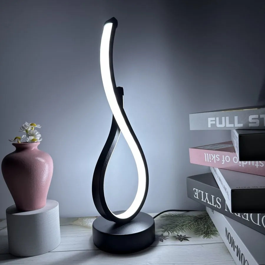 Moderne Lumoara LED tafellamp, dimbaar voor sfeerverlichting. Ideaal als nachtlamp of woonkamer lamp.