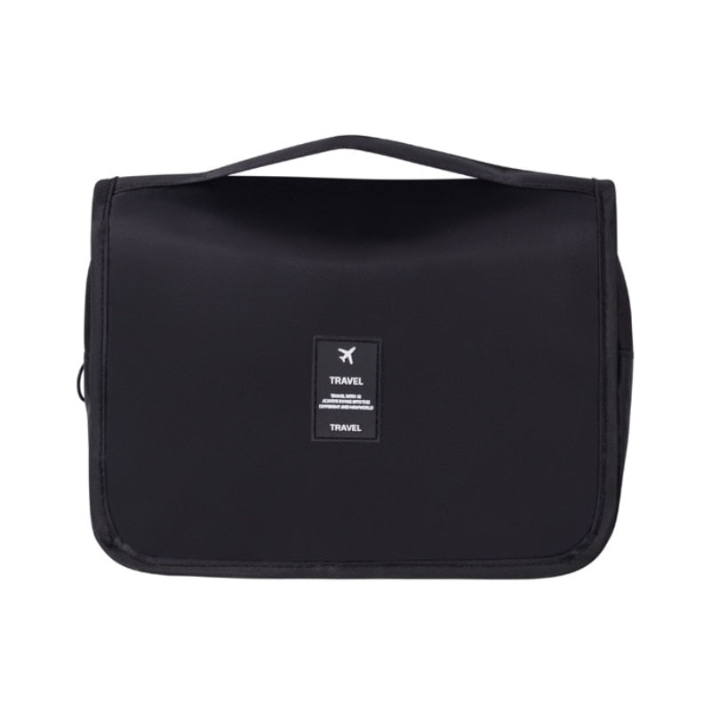 Stijlvolle opvouwbare cosmetica organizer voor vrouwen, handig voor badkamer en onderweg.