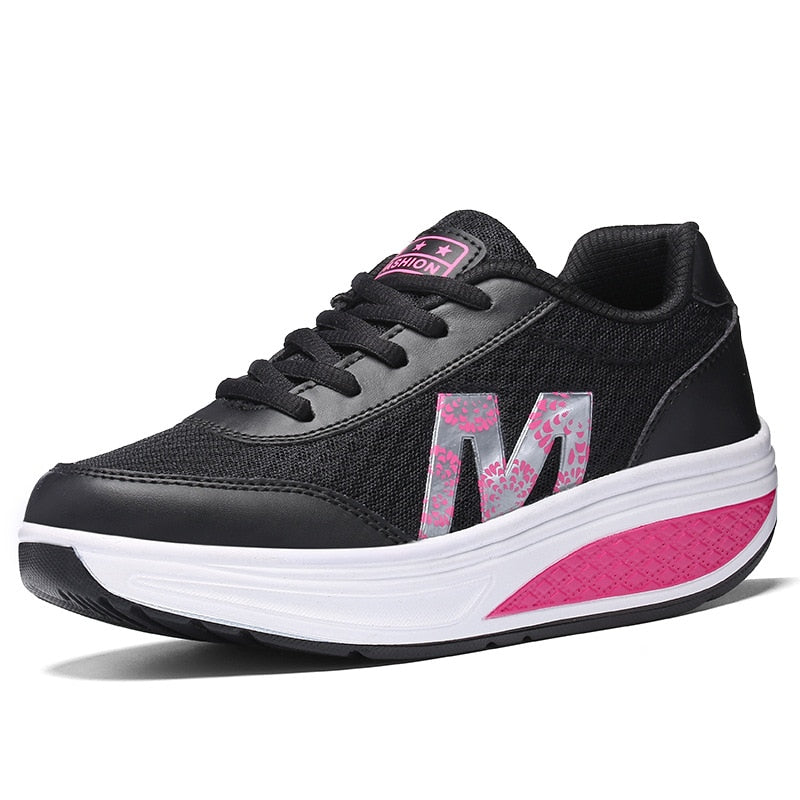Wazia™ instap sneakers voor dames; gemakkelijk aan te trekken, comfortabel voor de hele dag. Ideaal voor casual.