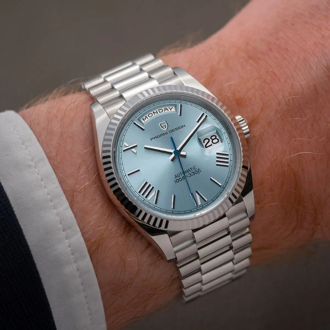 Tijdloos Dominus automatisch herenhorloge, perfect om uw persoonlijke stijl te accentueren met luxe.