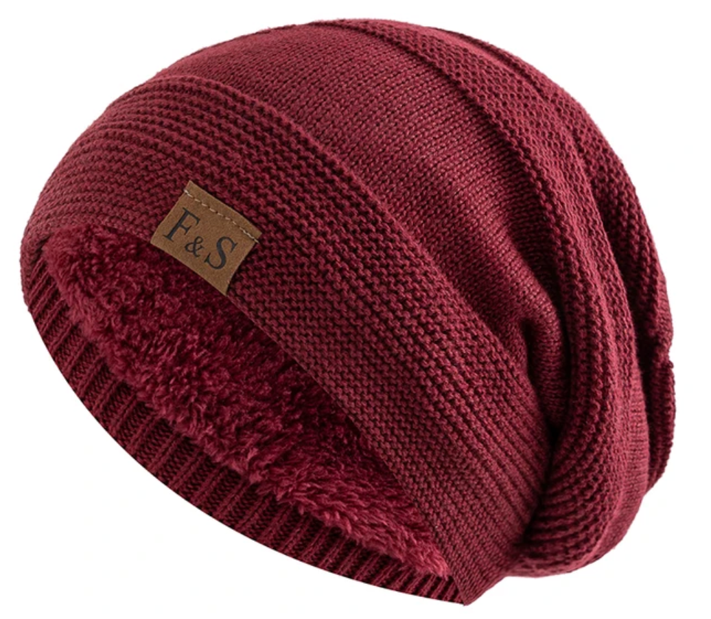 Unisex winter slouch muts, comfortabel en stijlvol. Een perfect cadeau voor de man, warm en trendy.