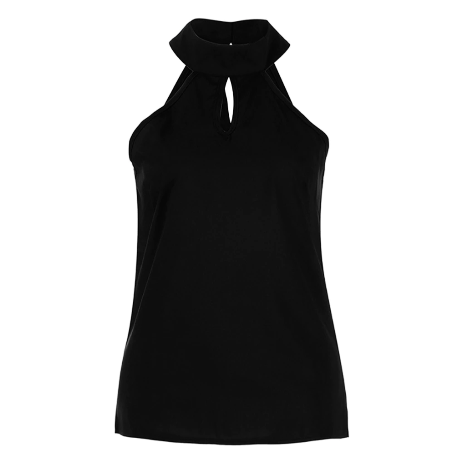 Elegante halternek top voor dames, perfect als zomer top of feest top. Tijdloze dameskleding.