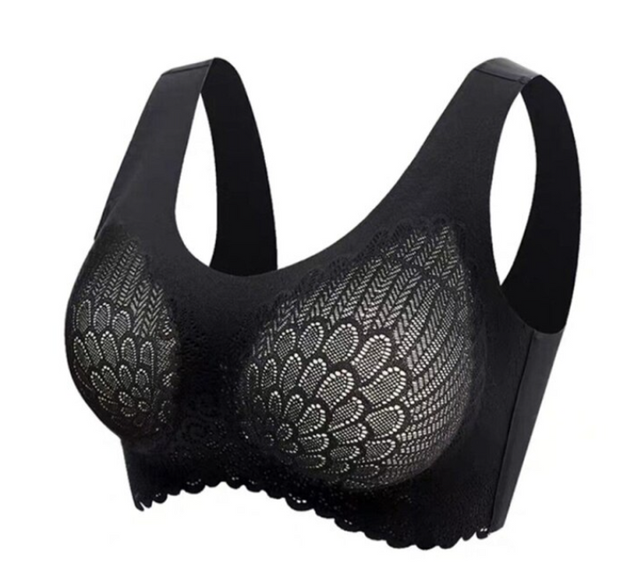Veelzijdige naadloze dames push-up bh. Geschikt als comfort bh of lichte sport bh. Ondersteunend en zacht.