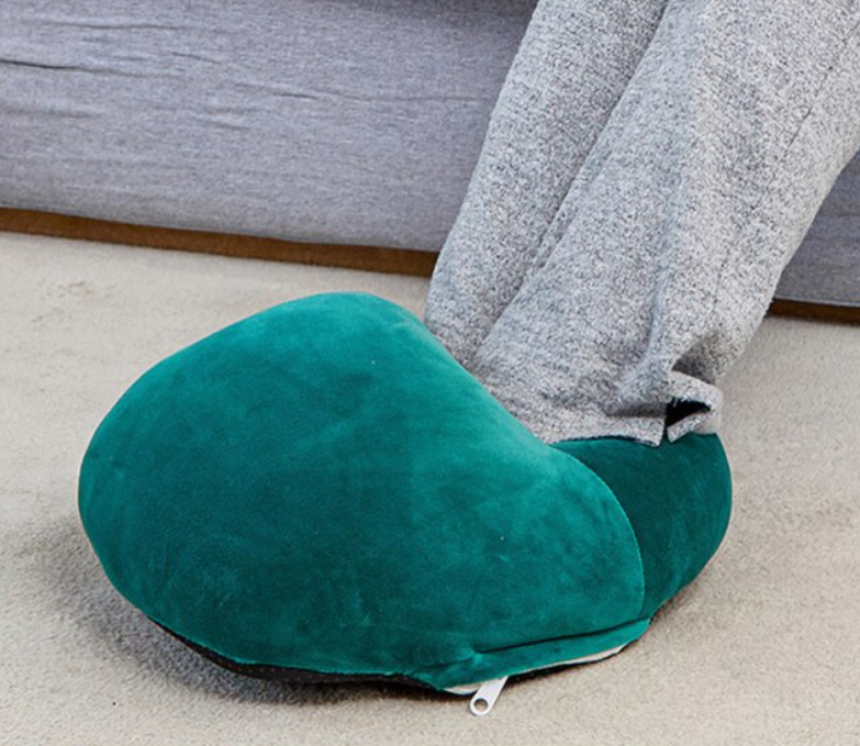 Zachte elektrische voetenwarmer met instelbare warmtestanden, zorgt voor ultiem comfort en warme voeten.
