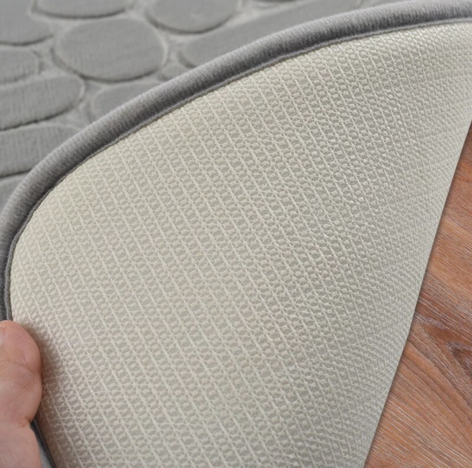 Antislip badmat voor huis en interieur; waterabsorberend, zacht en veilig voor de hele familie.