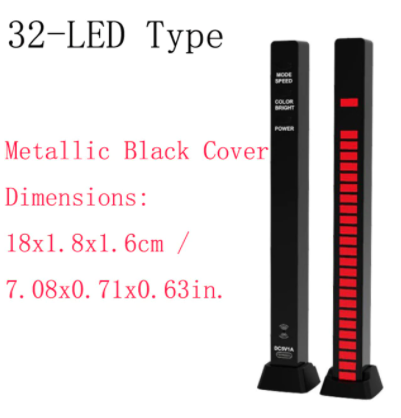 Dynamische RGB LED sfeerverlichting voor auto-interieur, muziekgestuurd en eenvoudig te installeren.