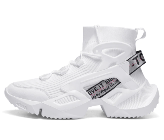 Zwarte heren trend sneakers, comfortabel en stijlvol voor dagelijks gebruik, met witte zool.