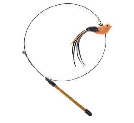 Kattenspeelgoed dat actief spelen bevordert; een leuke manier voor katten om hun energie kwijt te kunnen.